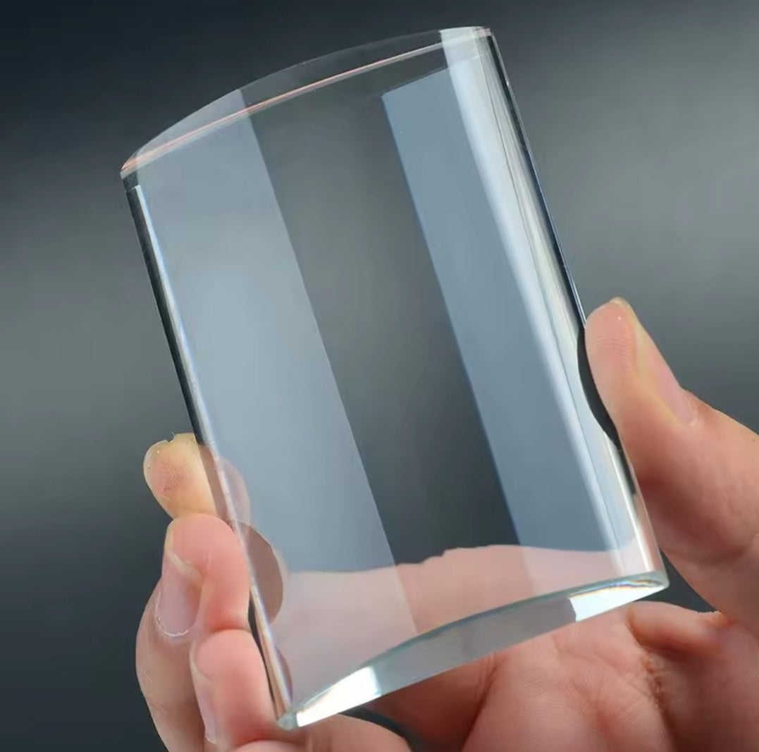 Eyelash Extensions Glass Tile Convex Shape