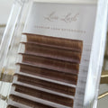 Brown Volume Eyelash Extensions