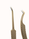 Eyelash extensions tweezers fiber tip 1 pair